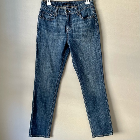 Levi’s the Original women’s straight leg skinny jeans size 8 mid high rise NWOT - Picture 4 of 15